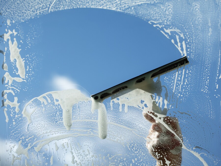 Window cleaning by Eco-Friendly Cleaning Company